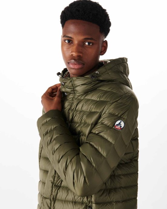 Doudoune Légère à Capuche Jott New In Army Florent