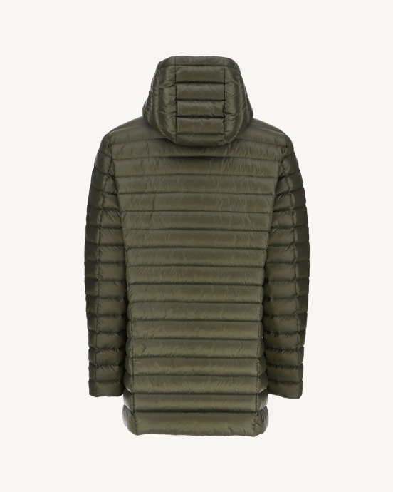 Doudoune Légère à Capuche Jott New In Army Florent