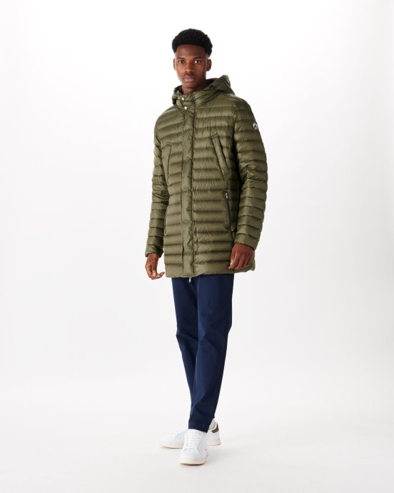 Doudoune Légère à Capuche Jott New In Army Florent