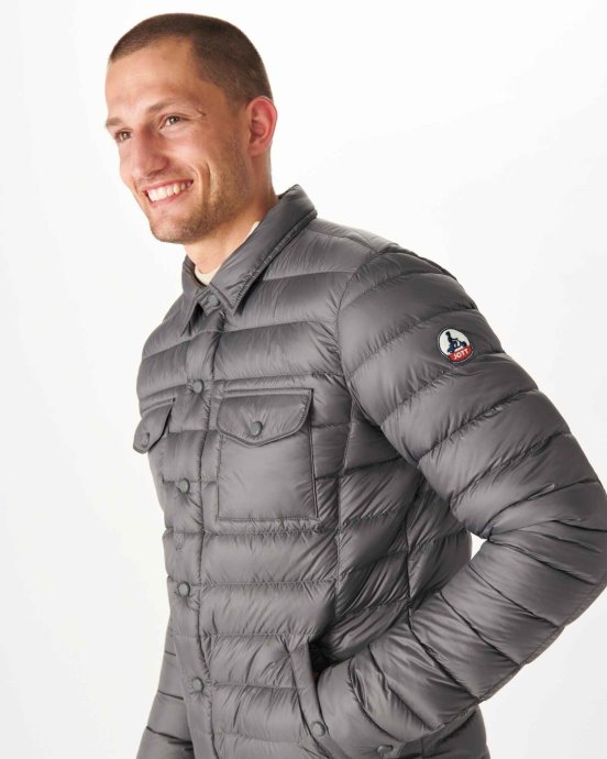 Doudoune Légère Jott New In Anthracite Cris