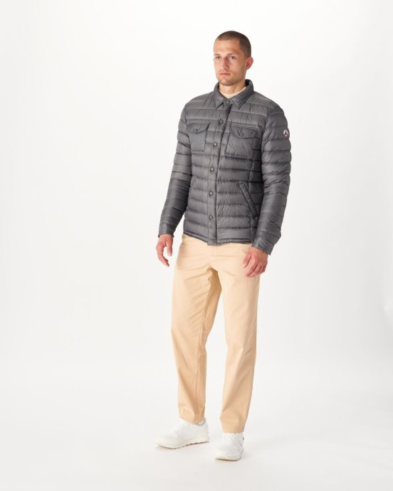 Doudoune Légère Jott New In Anthracite Cris