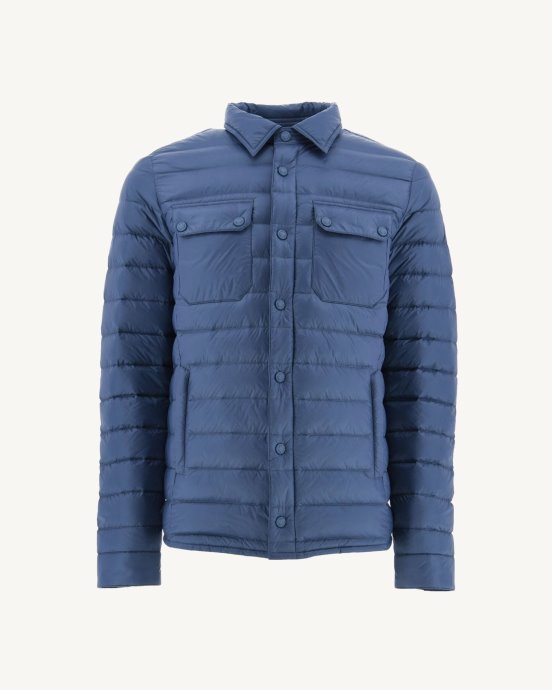 Blue Jeans Cris Doudoune Légère Col Chemise Jott New In