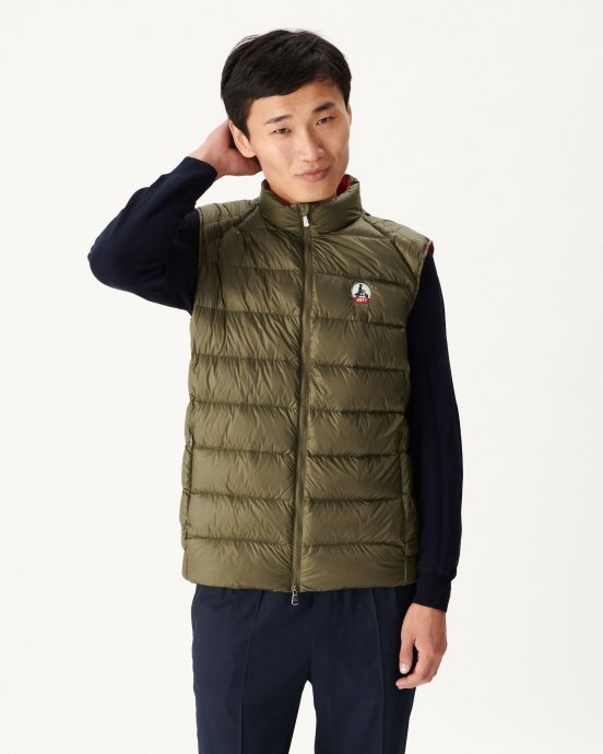 Jott New In Army Extrême Froid Sans Manches Doudoune Tim