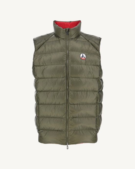 Jott New In Army Extrême Froid Sans Manches Doudoune Tim