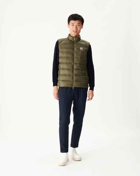 Jott New In Army Extrême Froid Sans Manches Doudoune Tim