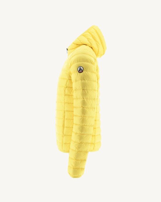 Jott Nouvelle Veste En Duvet Léger Jaune Doux Nico