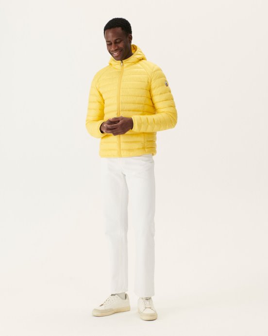 Jott Nouvelle Veste En Duvet Léger Jaune Doux Nico