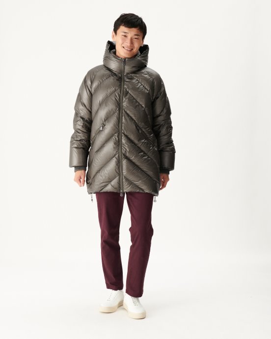 Jott New In Anthracite Extrême Froid Doudoune à Capuche Blaze