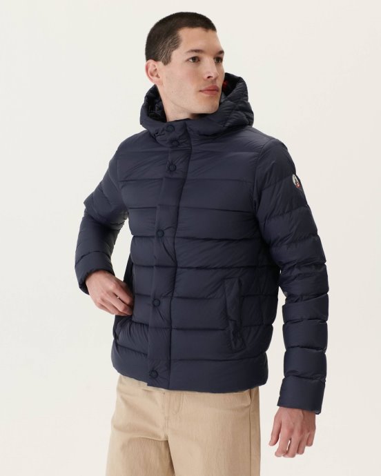 Jott New In Bleu Marine Jorge Doudoune à Capuche