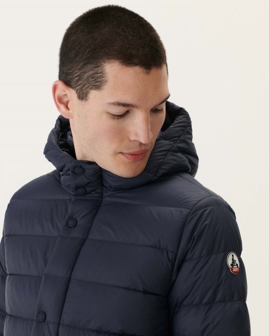 Jott New In Bleu Marine Jorge Doudoune à Capuche