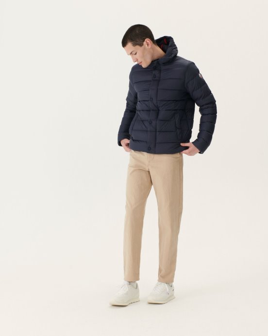 Jott New In Bleu Marine Jorge Doudoune à Capuche