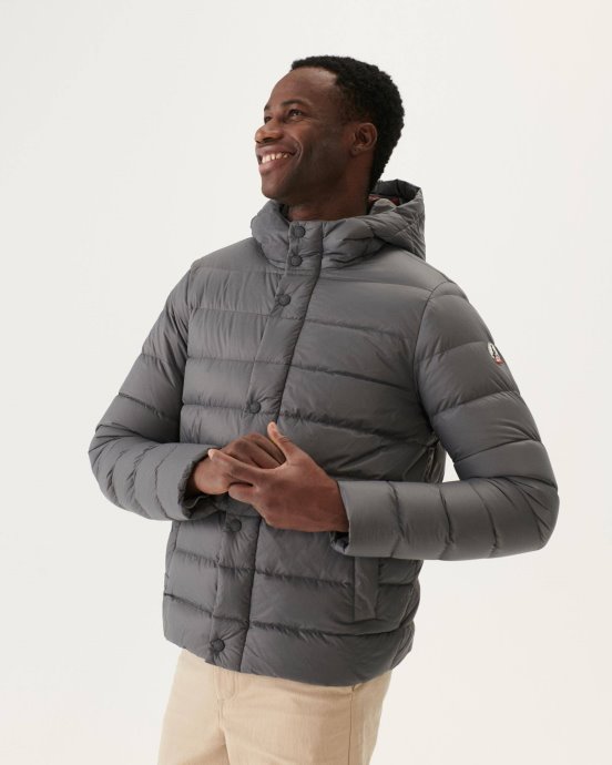 Doudoune Jorge Anthracite à Capuche Jott New In