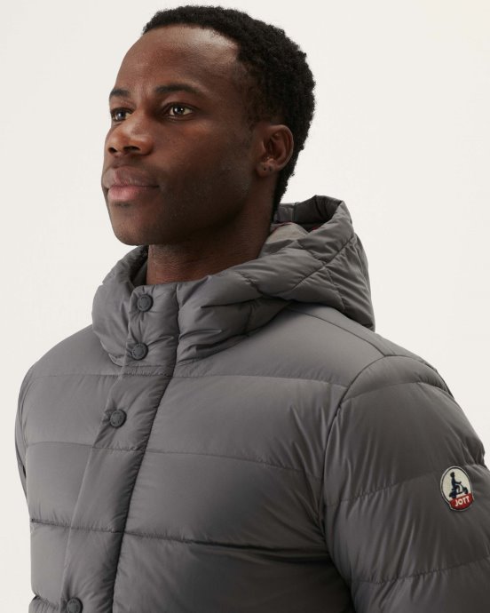 Doudoune Jorge Anthracite à Capuche Jott New In
