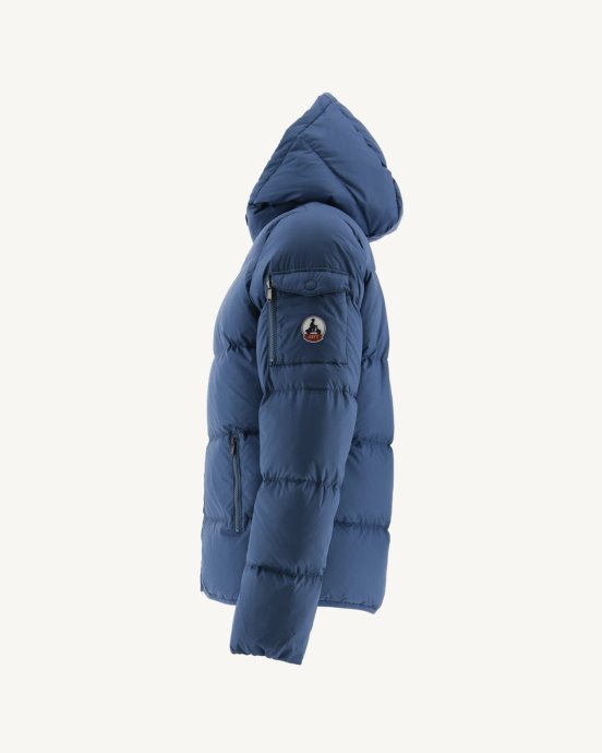 Jott New In Blue Jeans Toledo Doudoune à Capuche Extreme Cold