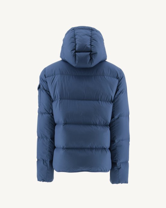 Jott New In Blue Jeans Toledo Doudoune à Capuche Extreme Cold
