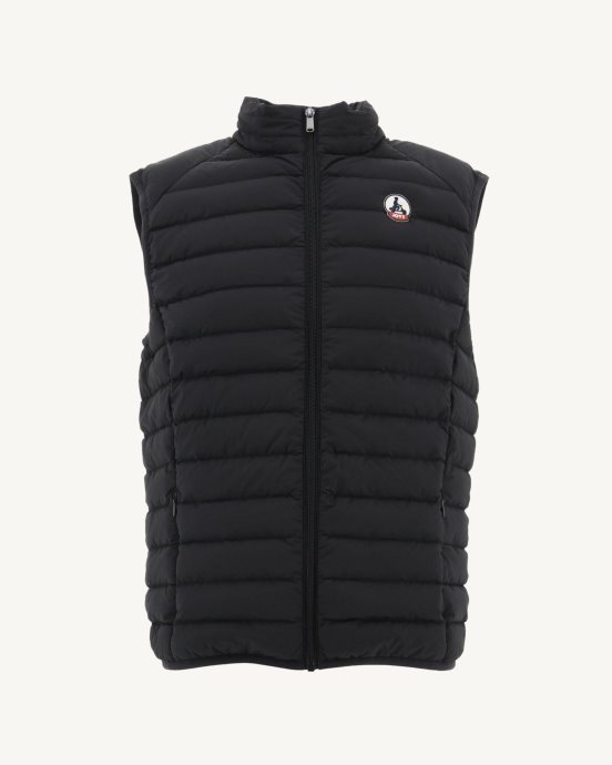 Jott New In Noir Arafo Stretch Doudoune Sans Manches