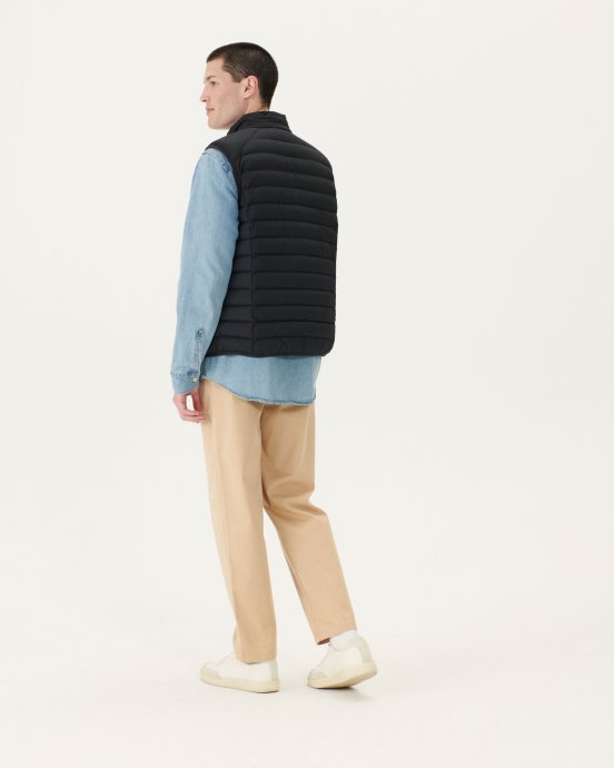 Jott New In Noir Arafo Stretch Doudoune Sans Manches