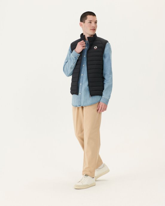 Jott New In Noir Arafo Stretch Doudoune Sans Manches