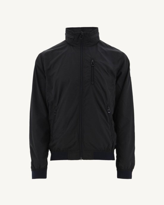 Doudoune Oregon Noire à Capuche Repliable Jott New In