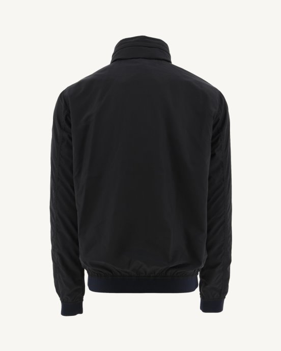Doudoune Oregon Noire à Capuche Repliable Jott New In