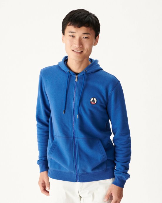 Sweat à Capuche En Denim Foncé Mexico Jott