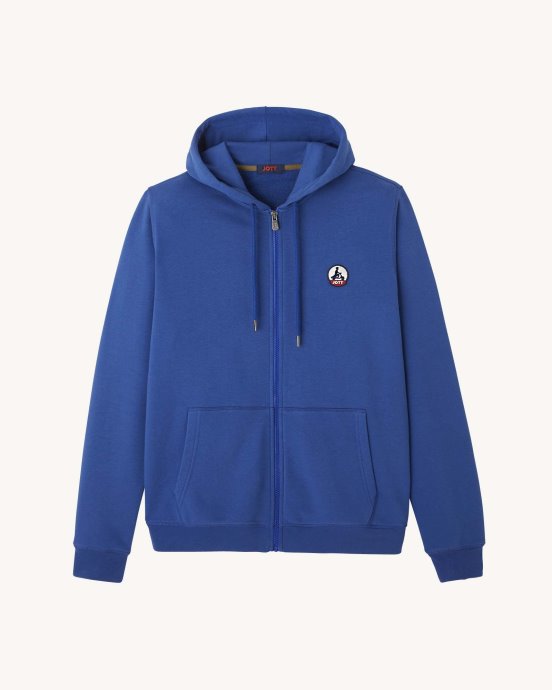 Sweat à Capuche En Denim Foncé Mexico Jott