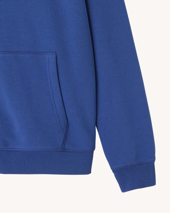Sweat à Capuche En Denim Foncé Mexico Jott