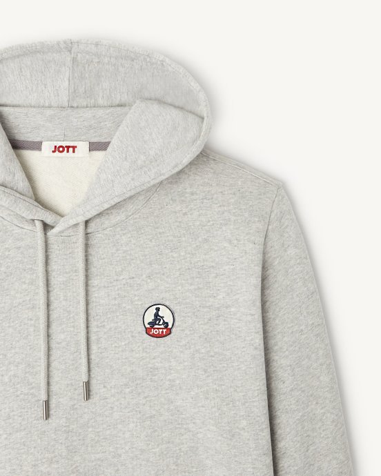 Sweat à Capuche Gris Chine Mataro Jott