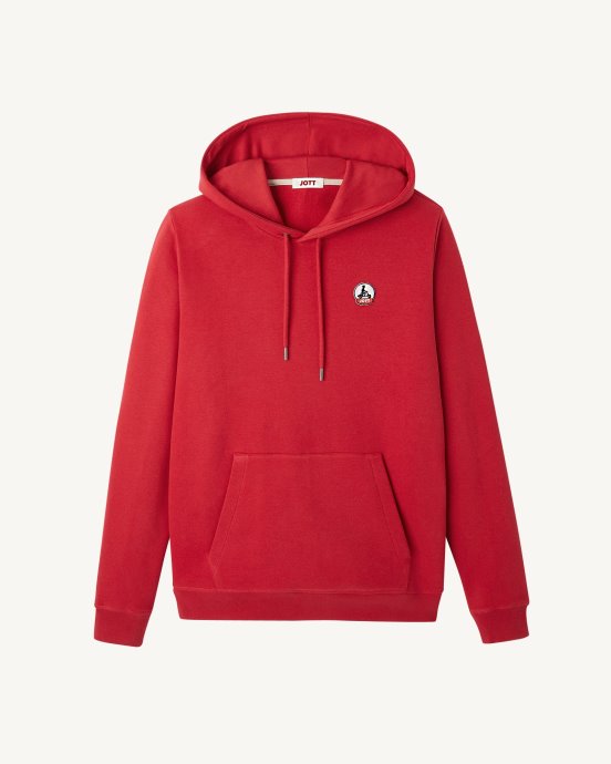 Sweat à Capuche Rouge Mataro Jott