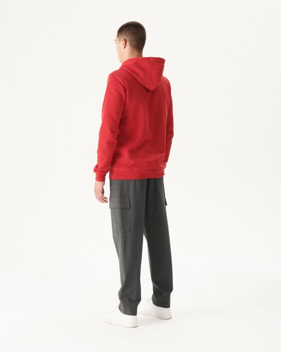 Sweat à Capuche Rouge Mataro Jott