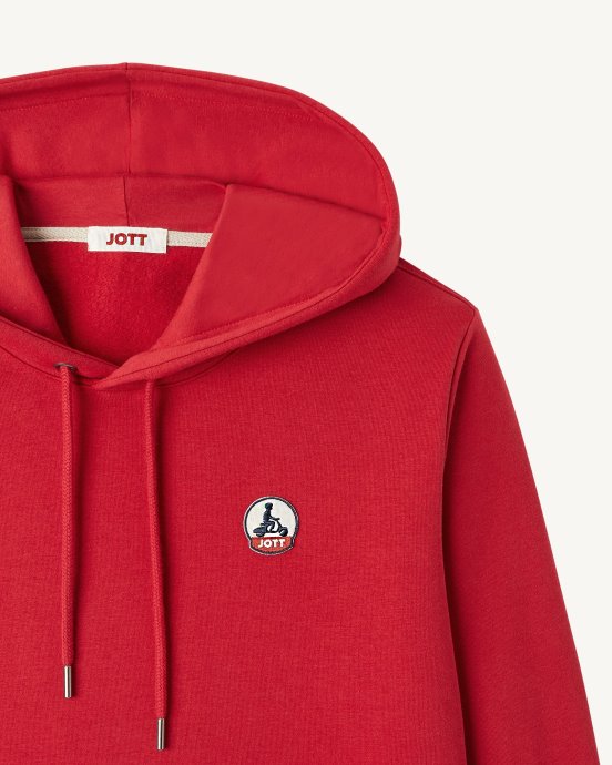 Sweat à Capuche Rouge Mataro Jott