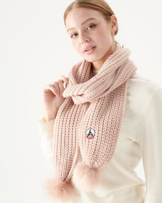 écharpe Rose Pale Vancouver Jott