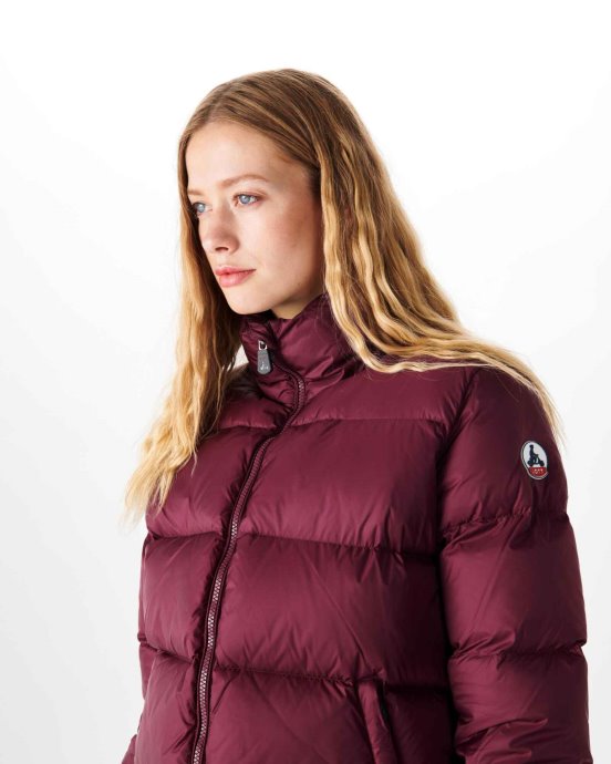 Doudoune Matelassée Jott New In Extreme Cold Aubergine Cardiff