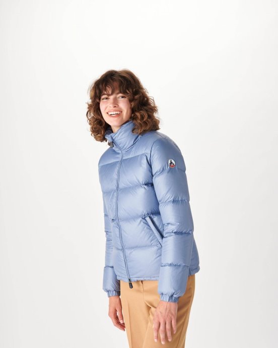 Doudoune Matelassée Grand Froid Bleu Delave Cardiff Jott Neuve