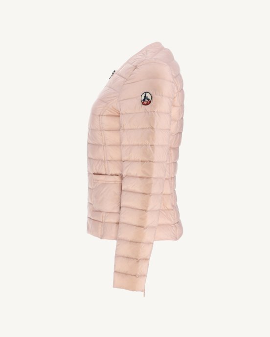 Jott Nouveau Dans Doudoune Légère Rose Pale Douda