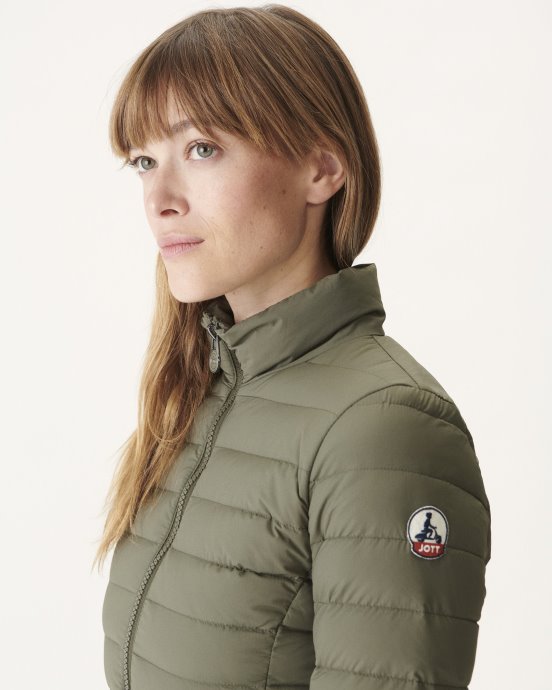 Jott Nouvelle Veste Légère En Duvet Army Jade