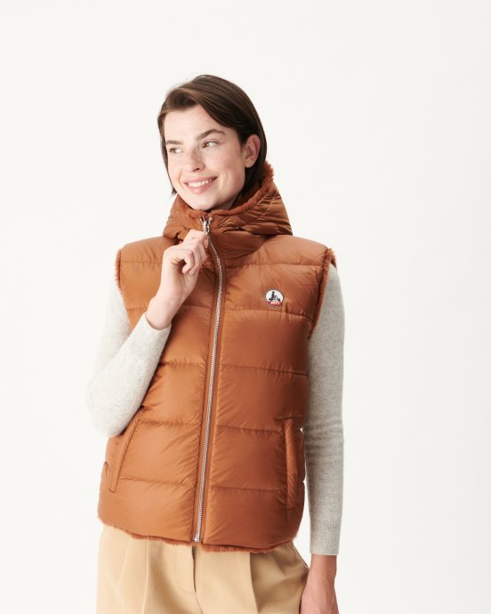 Jott Doudoune Réversible Grand Froid Caramel Daria