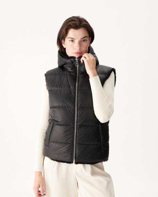 Doudoune Réversible Grand Froid Noir Daria Jott