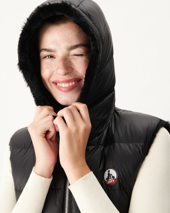 Doudoune Réversible Grand Froid Noir Daria Jott