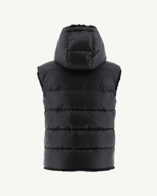 Doudoune Réversible Grand Froid Noir Daria Jott