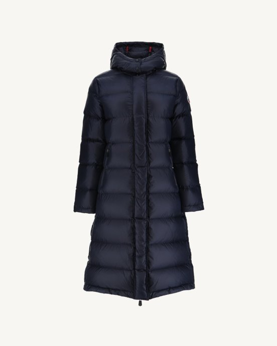 Doudoune Longue Capuche Grand Froid Marine Karachi Jott Neuve