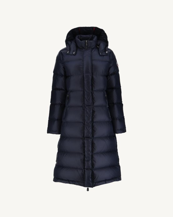 Doudoune Longue Capuche Grand Froid Marine Karachi Jott Neuve