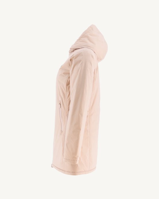 Doudoune Légère Réversible Rose Pâle/aubergine Moscou Jott Nouveauté