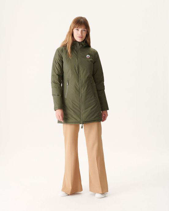 Doudoune Légère Réversible Army/beige Moscou Jott Neuf