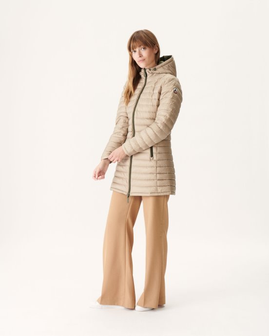 Doudoune Légère Réversible Army/beige Moscou Jott Neuf