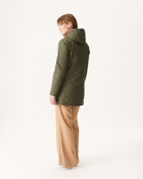 Doudoune Légère Réversible Army/beige Moscou Jott Neuf