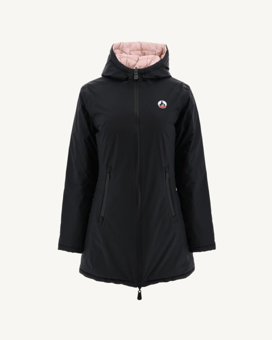 Doudoune Légère Réversible Noir/rose Pale Moscou Jott Nouveauté