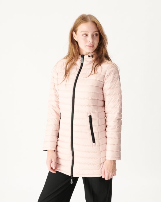Doudoune Légère Réversible Noir/rose Pale Moscou Jott Nouveauté