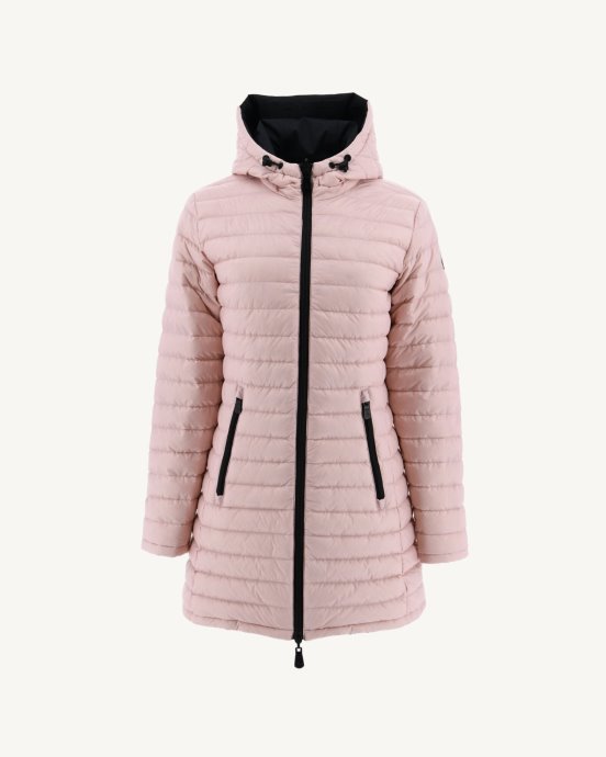 Doudoune Légère Réversible Noir/rose Pale Moscou Jott Nouveauté