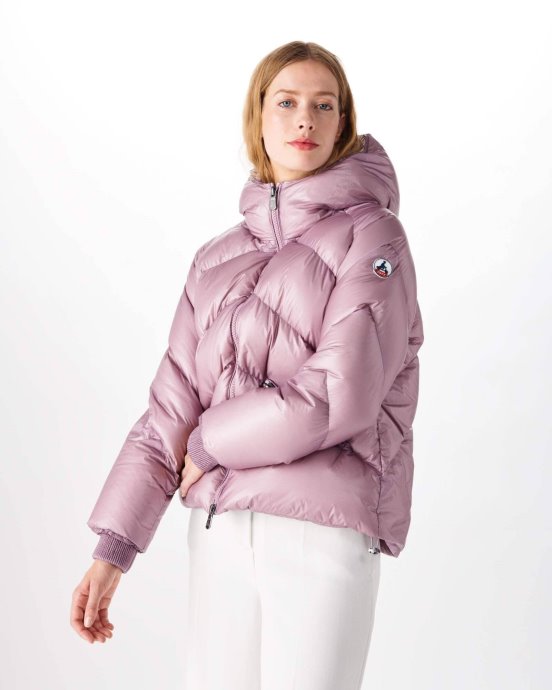 Doudoune Violette Grand Froid à Capuche Stellar Jott